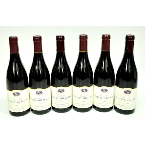 277 - 6 Bottles of Premier Cru Red Burgundy. To include: 2 x Savigny-Gravains Premier Cru Domaine Camus-Br... 