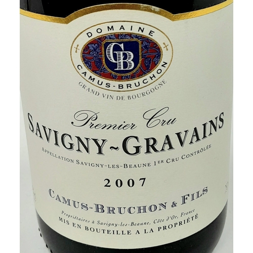 277 - 6 Bottles of Premier Cru Red Burgundy. To include: 2 x Savigny-Gravains Premier Cru Domaine Camus-Br... 