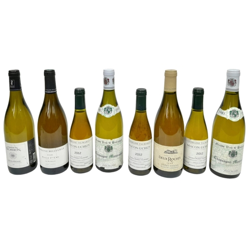 284 - 8 Bottles of White Burgundy Including Premier Cru. 5 full bottles and 3 half-bottles. To Include: 2 ... 