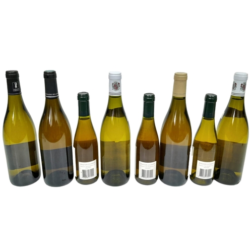 284 - 8 Bottles of White Burgundy Including Premier Cru. 5 full bottles and 3 half-bottles. To Include: 2 ... 