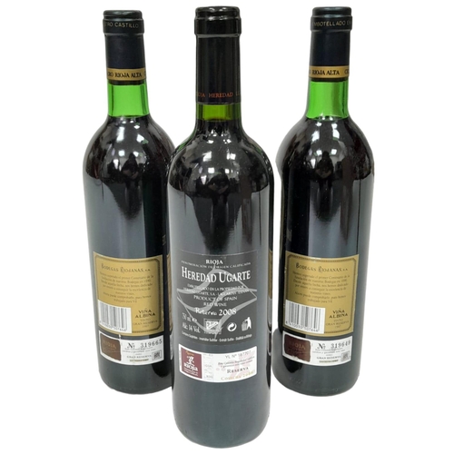 403 - Three Bottles of Spanish Rioja Red (2 Gran Reserva). 2 x Vina Albina Rioja Gran Reserva Bodegas Rioj... 