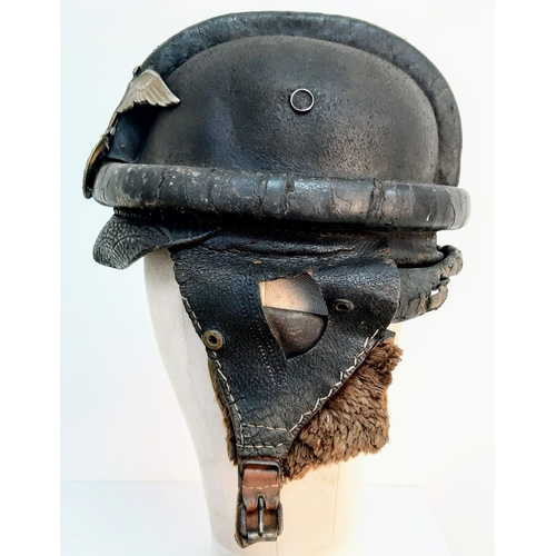 5 - Early 1930’s Pattern 3rd Reich NSKK (Transport Corps) Crash Helmet.