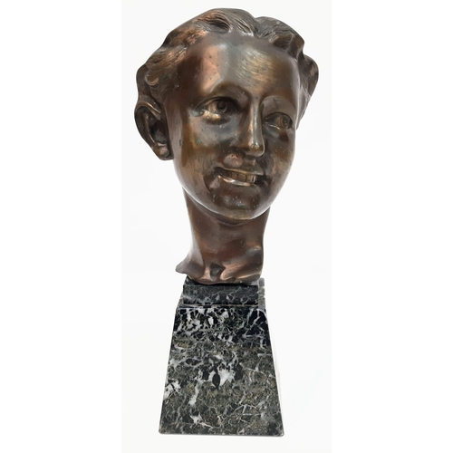 801 - A collection of Bronze Portrait Sculptures.
Two stunning individual pieces that command attention. B... 