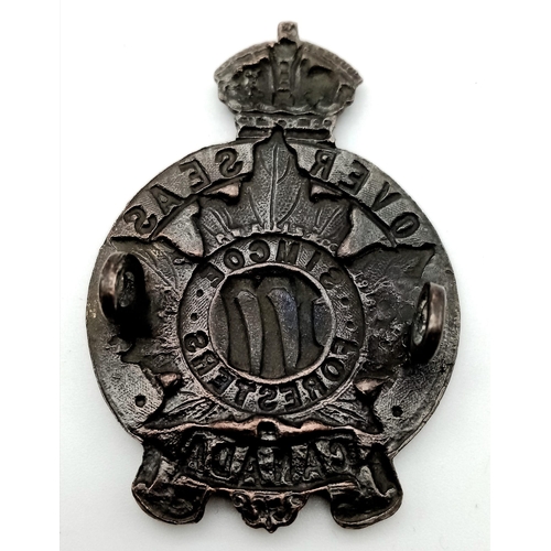 667 - WW1 Canadian Expeditionary Force Cap Badge. 177th Simcoe Foresters.