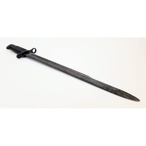 200 - US Springfield Rock Island Arsenal M1905 16” Bayonet Dated 1906 re-issued in 1942 for the Garand use... 