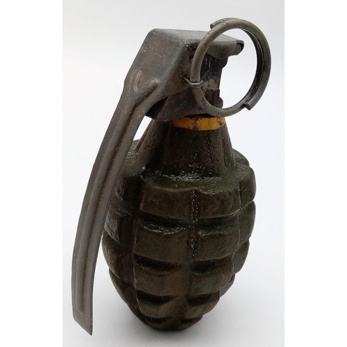 775 - INERT WW2 US Pineapple Grenade. UK Mainland Sales Only