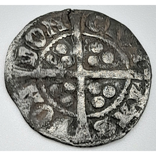 838 - A Very Fine Condition Edward I Silver Penny 1306-1307. 1.28 Grams