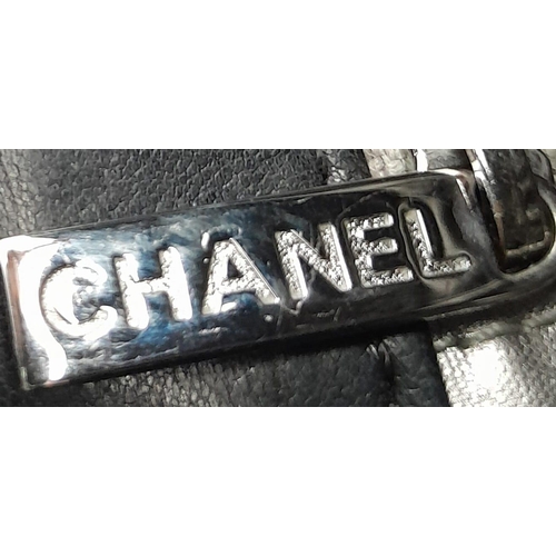 25 - Chanel Moscow Flap.
Quality lambskin leather throughout with silver toned hardware. Soft quilted fro... 