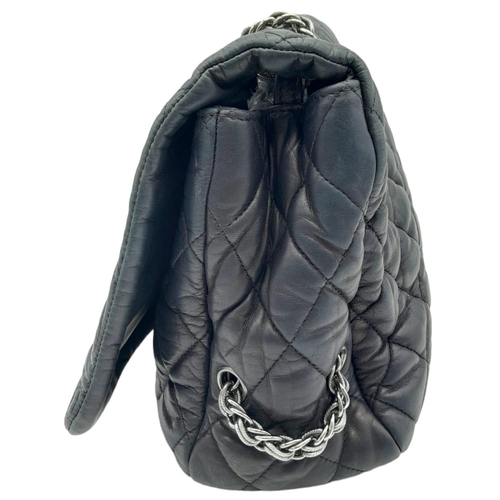 25 - Chanel Moscow Flap.
Quality lambskin leather throughout with silver toned hardware. Soft quilted fro... 