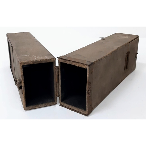 47 - WW1 British Adams Folding Trench Periscope in its original canvas carry case. Circa 1916.