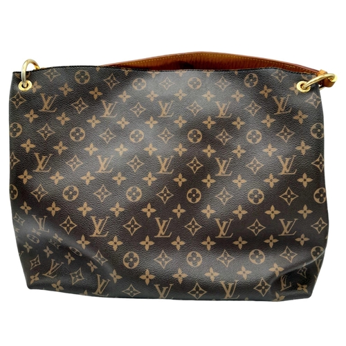 108 - Louis Vuitton Graceful Hobo Bag.
In classic Monogram canvas, this extra-roomy yet lightweight bag co... 