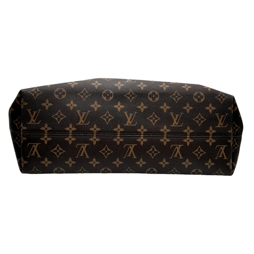 108 - Louis Vuitton Graceful Hobo Bag.
In classic Monogram canvas, this extra-roomy yet lightweight bag co... 