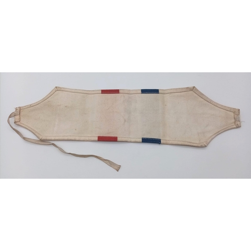 697 - WW2 Free French Resistance Armband Worn on the liberation to show who had contributed during the
occ... 