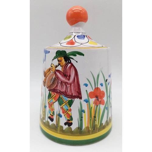 1897 - A Vintage, hand-painted, Salt Jar. 
Looks to be European, however there's no markings or signatures.... 