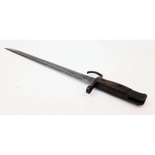 545 - WW2 Japanese Arisaka Bayonet. Tokyo Arsenal.