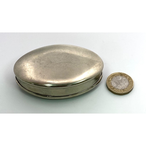 2000 - A well treasured pill/trinket box.
With no hallmarks it's difficult to date precisely, however the e... 