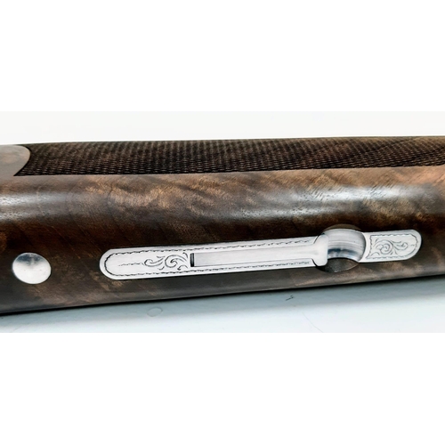 1474 - A Deactivated Kirici 12 Gauge Over and Under Shotgun. 76cm barrel length. 121 cm total length. Gilde... 