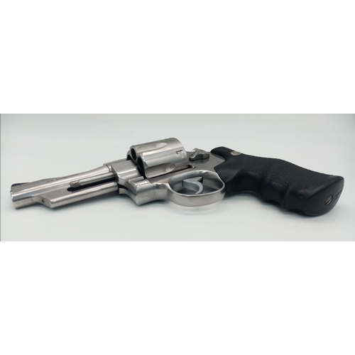 1746 - A Deactivated USA Smith and Wesson 44 Magnum Revolver. This 'Mountain' Model revolver has of course ... 