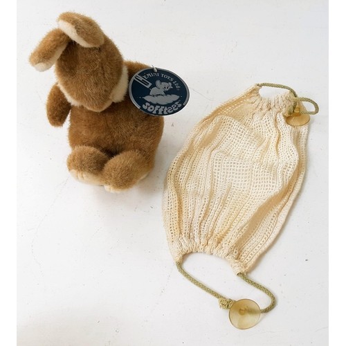 2006 - A Vintage Sofftees Non Non Rabbit Teddy From Gemini Toys Ltd. Comes with original tag and Hammock. 2... 