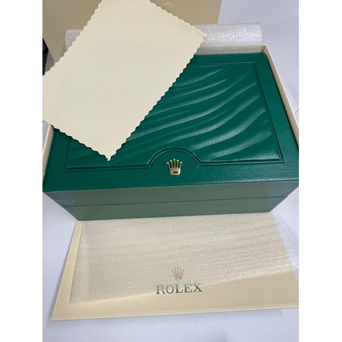 360 - A vintage 18ct gold ladies Rolex Tudor with Rolex box, circular cream face with black dials and leaf... 