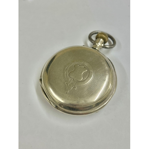 772 - Gents silver pocket watch