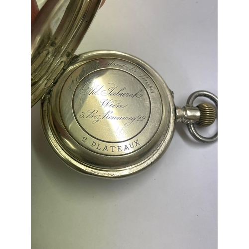 772 - Gents silver pocket watch