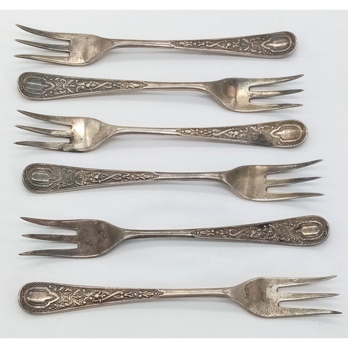 Sterling silver hot sale dessert forks