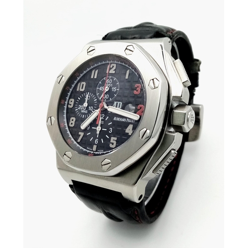 86 - A Rare Limited Edition Audemars Piguet Royal Oak Offshore, Shaquille O'Neal Gents Chronograph Watch.... 