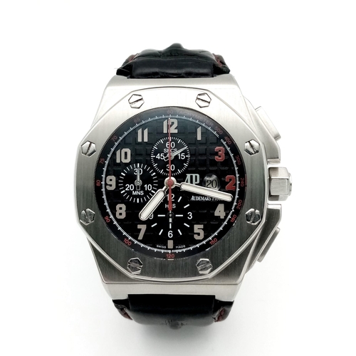 86 - A Rare Limited Edition Audemars Piguet Royal Oak Offshore, Shaquille O'Neal Gents Chronograph Watch.... 