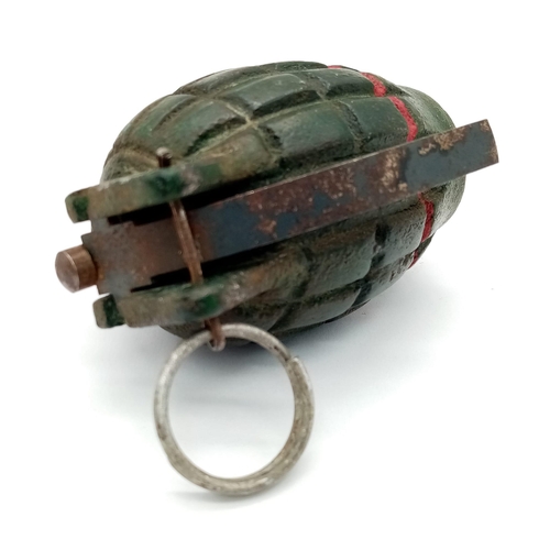 349 - INERT Israeli Made No 36 Mills Grenade. Circa late 1940s-Mid 1950’s. UK Mainland Sales Only.