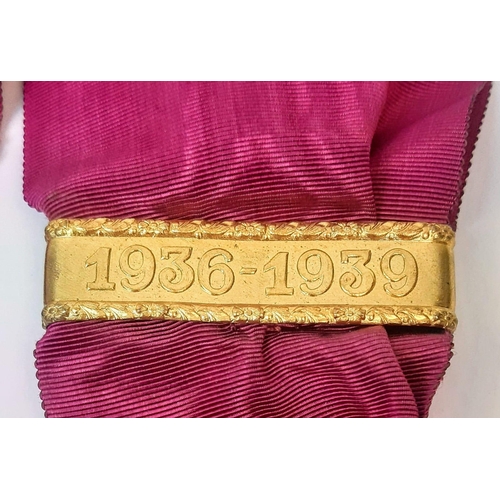 503 - Spanish Civil War German Condor Legion Officers Honour Sash with Dated Bar in original box.