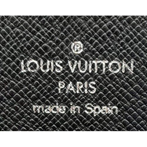 150 - Louis Vuitton Black Epi Leather Long Wallet.
Quality leather throughout, LV embossed logo on front, ... 