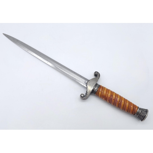 69 - 3rd Reich Army Officers Dress Dagger. Maker: Tiger.