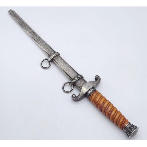 69 - 3rd Reich Army Officers Dress Dagger. Maker: Tiger.