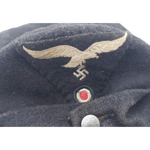 13 - 3rd Reich 1st Fallschirm-Panzer (Hermann Göring) Enlisted Mans/ Nco’s M43 Cap. The insignia passes t... 