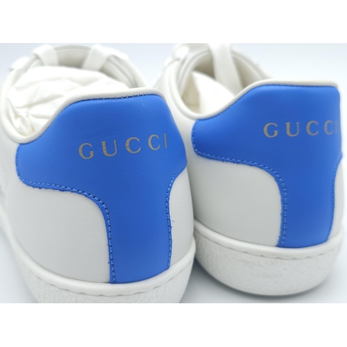 157 - Pair of Gucci Disney, HUEY DEWEY & LOUIE, Ace Sneakers.
Great pair of sneakers, size 35 Euro (UK 2/3... 