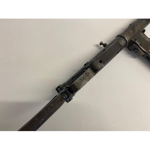 359 - A British Deactivated Sten MK II Sub Machine Gun - With Multiple Markings. This highly collectible 9... 