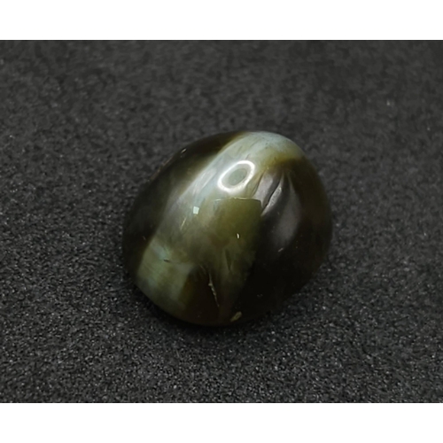 382 - A 12CT LOOSE CATS EYE CHRYSSOBERYL