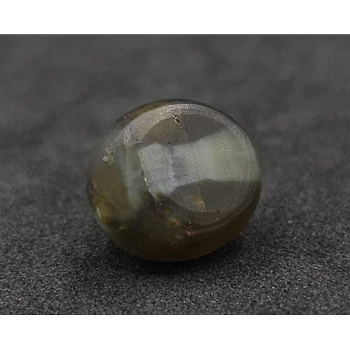 382 - A 12CT LOOSE CATS EYE CHRYSSOBERYL