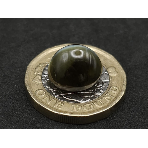 382 - A 12CT LOOSE CATS EYE CHRYSSOBERYL