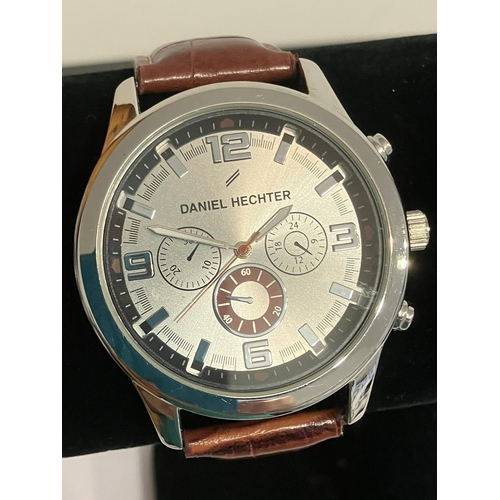 525 - Pair of Gentlemans branded QUARTZ WRISTWATCHES To include BEN SHERMAN in Stainless steel with number... 