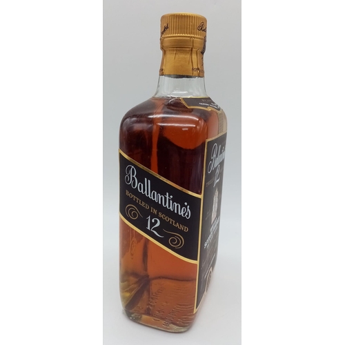 746 - A Scarce 1980’s Unopened Bottle of Ballantine’s ‘12 Year Old -Very Old
Scotch Whisky’ In Original Bo... 