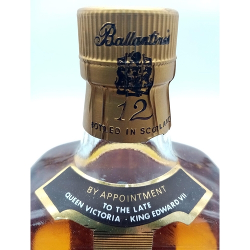 746 - A Scarce 1980’s Unopened Bottle of Ballantine’s ‘12 Year Old -Very Old
Scotch Whisky’ In Original Bo... 