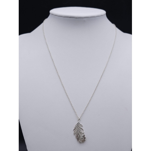 Alex monroe hot sale feather necklace