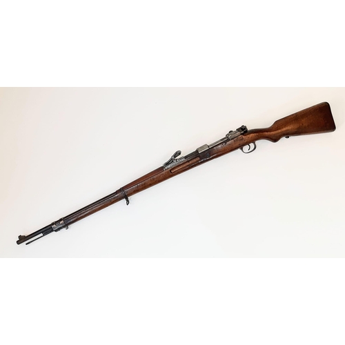 1477 - A Deactivated 1917 German Army WW1 G98 Mauser Bolt Action Rifle. 28 inch barrel length with a 7.92 c... 