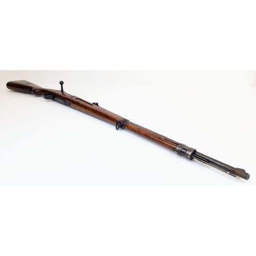 1477 - A Deactivated 1917 German Army WW1 G98 Mauser Bolt Action Rifle. 28 inch barrel length with a 7.92 c... 