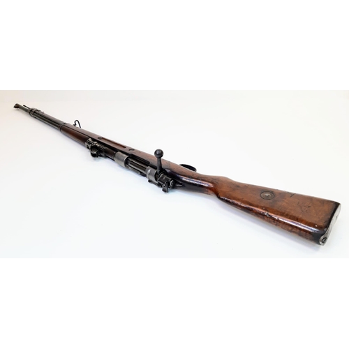 1477 - A Deactivated 1917 German Army WW1 G98 Mauser Bolt Action Rifle. 28 inch barrel length with a 7.92 c... 