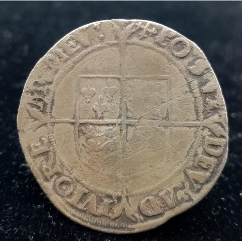 1221 - A Elizabeth I, Shilling Coin.
2nd Issue, see photos for condition.
Weight: 5.74g
S2555