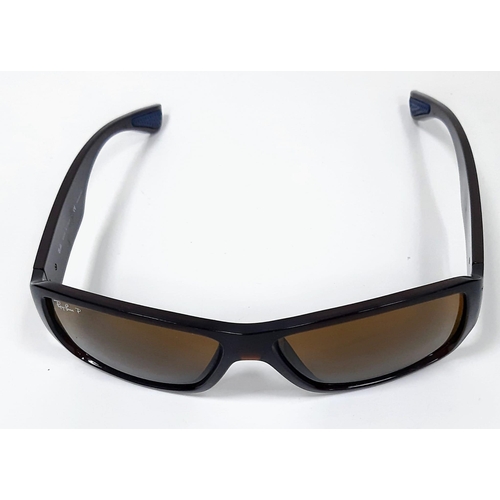 1669 - A Pair of Ray-Ban Polarised Sunglasses. With case.