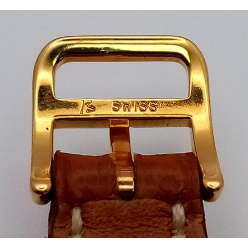 241 - A FABULOUS HERMES OF PARIS LADIES WRISTWATCH WITH GOLD AND STAINLESS STEEL BODY AND TASTEFUL CREAM D... 